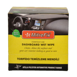 MitreFix Dashboard Cleaning Wipes 20 Pcs (1 Pack)